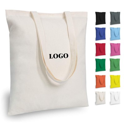 Natural Color Canvas Tote Bag