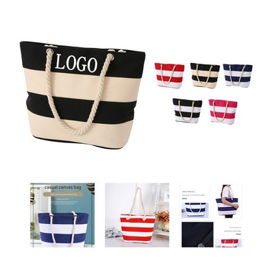 Natural Hemp Canvas Tote