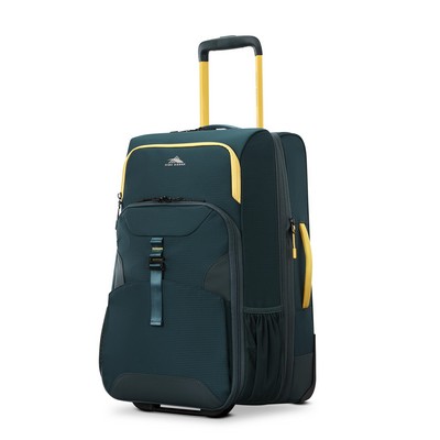 High Sierra Hi-Life Carry-On Green Wheeled Duffel