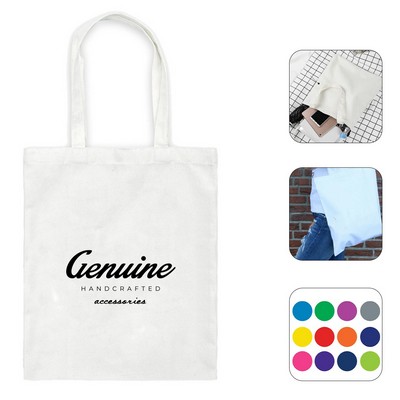 10oz Cotton Canvas Shopper Tote Bag
