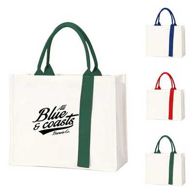 12oz Eco-Friendly Canvas Shopping Tote Bag