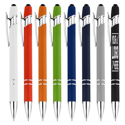 Soft-feeling to Touch Stylus Metal Pen