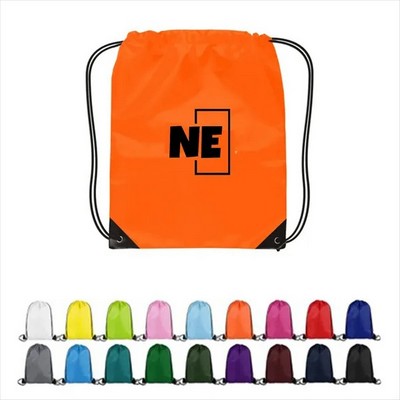 Polyester Drawstring Backpack(Ocean)